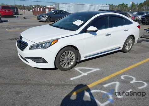 2015 Hyundai Sonata Limited z USA, uszkodzony, nr VIN 5NPE34AF9FH126702
